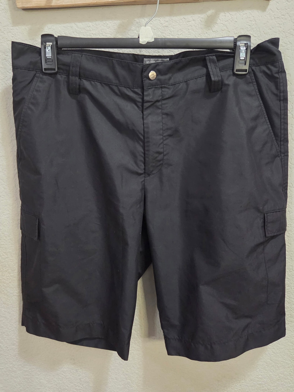 J.Lindeberg Black Cargo Shorts